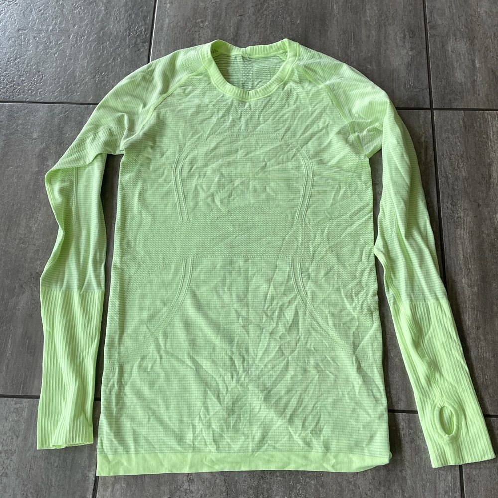 Lululemon Run Swiftly long sleeve
